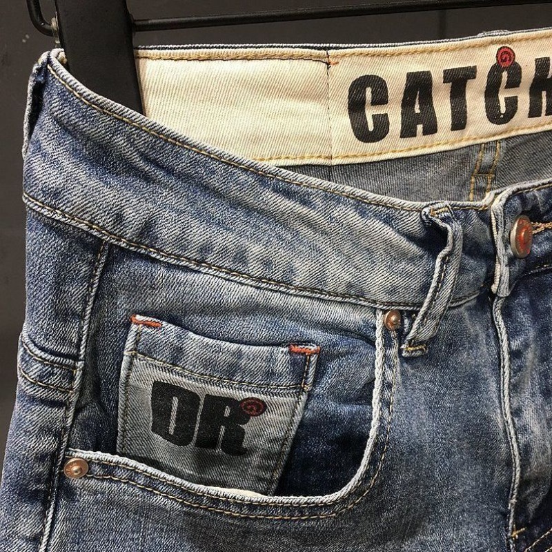 Pantalones vaqueros cortos de  - Jeans Pants Fashion Men reseña y precio