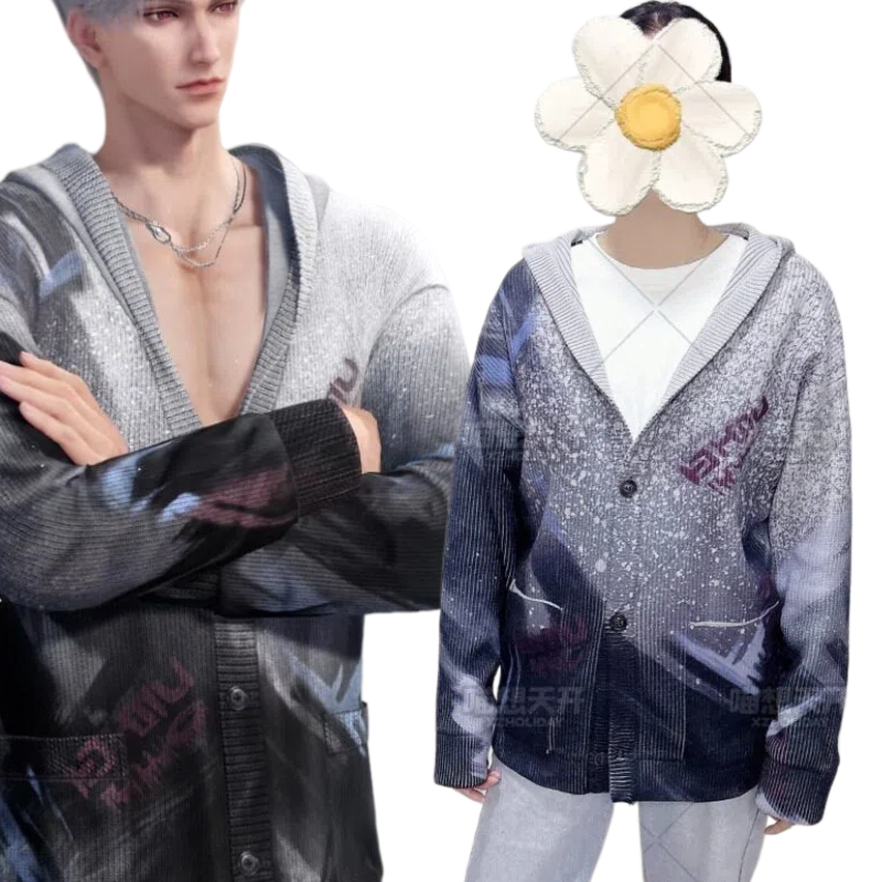 Disfraz de Sylus del Juego Lov - Knitted Cardigan Men reseña y precio