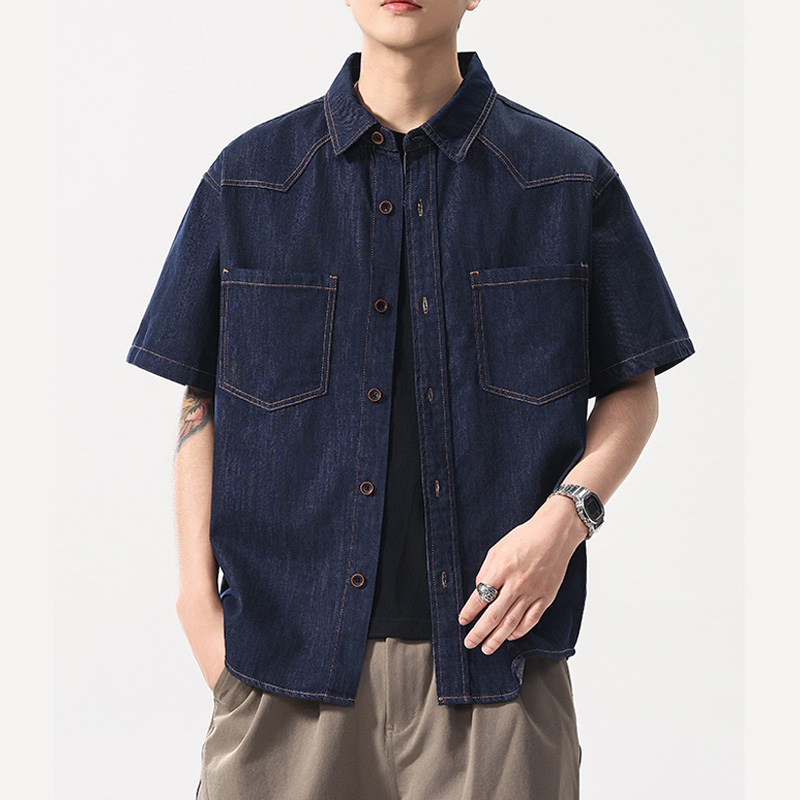Camisa vaquera fina y ligera d - Jeans Shirt Fashion For Men reseña y precio