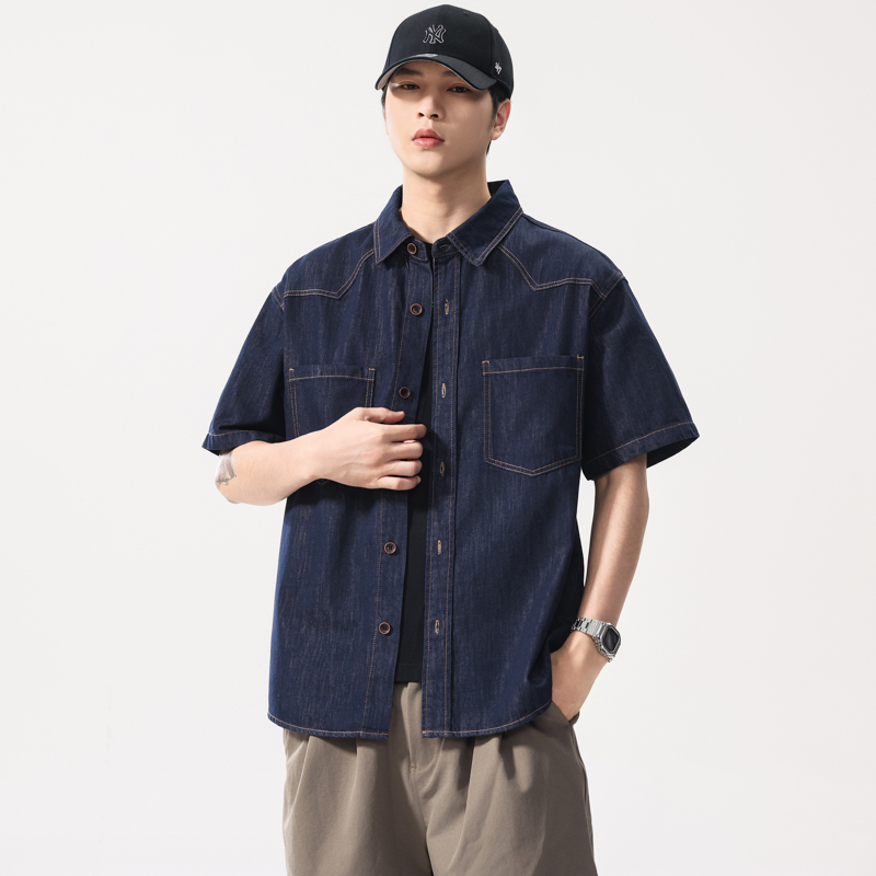 Camisa vaquera fina y ligera d - Jeans Shirt Fashion For Men reseña y precio
