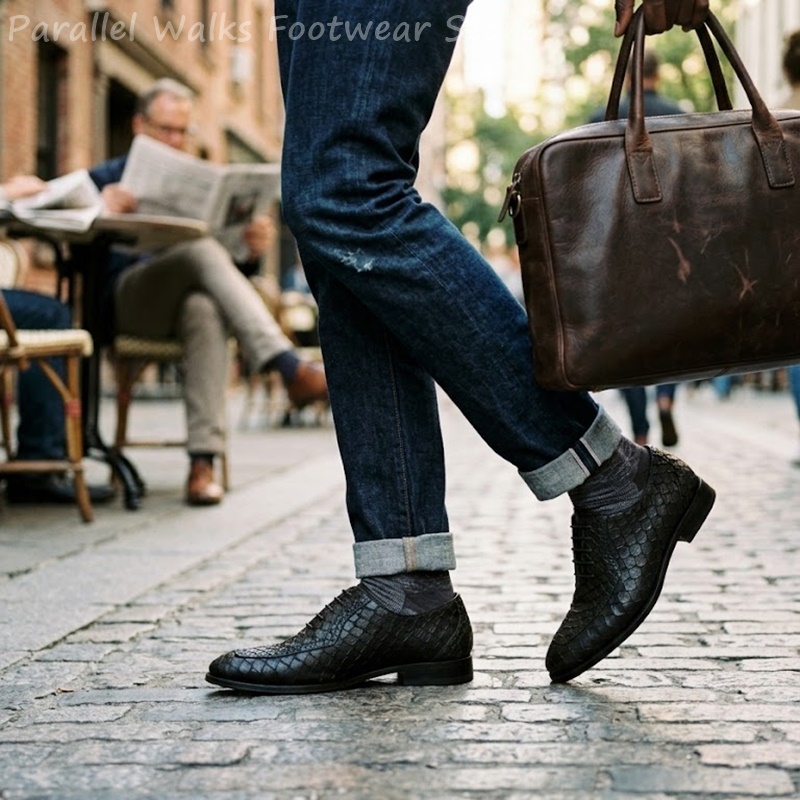 Zapatos Oxford de hombre con d - Oxford Shoes Brogue reseña y precio