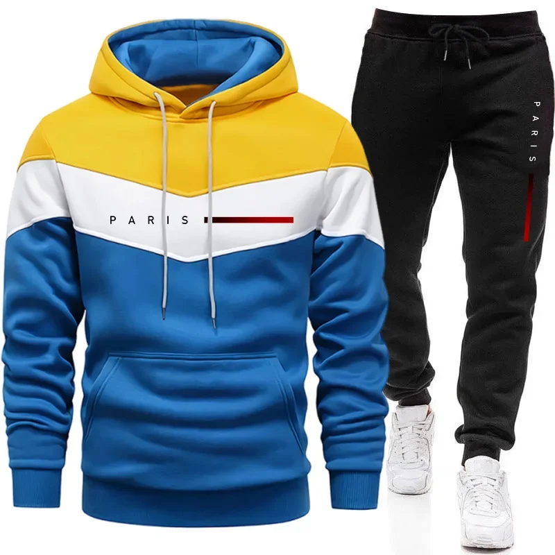 Conjunto de Sudadera con Capuc - Jogger Sweatpants Men reseña y precio