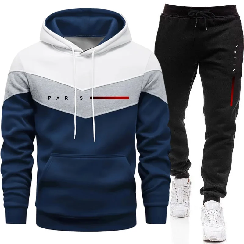 Conjunto de Sudadera con Capuc - Jogger Sweatpants Men reseña y precio