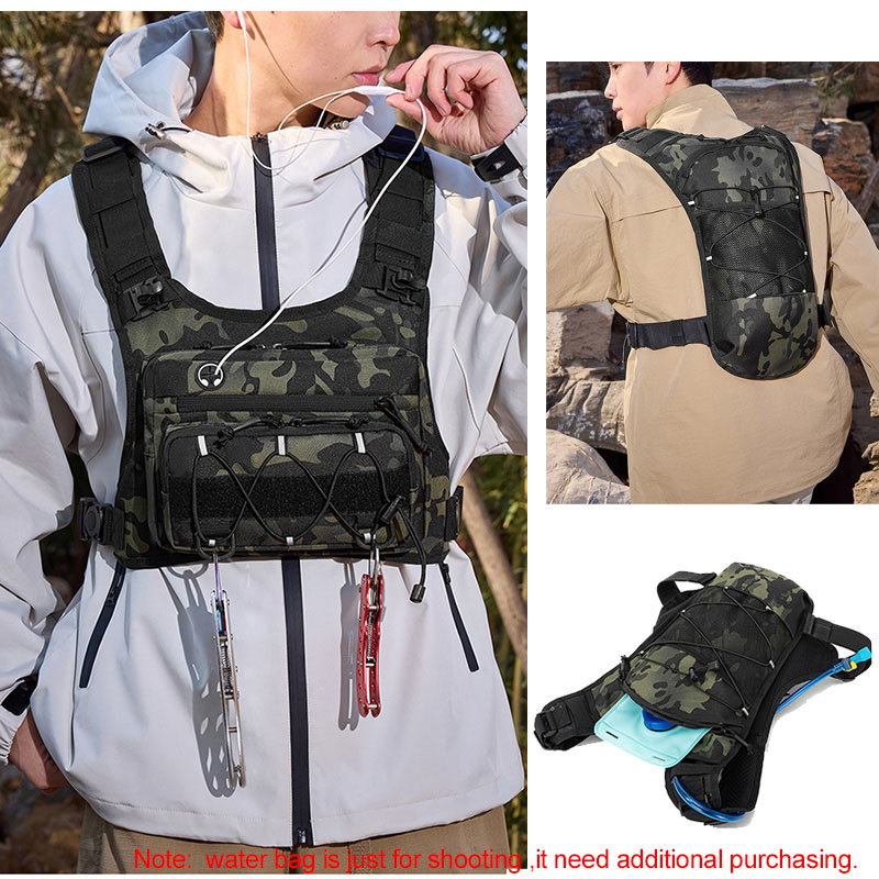 Bolsa Táctica, Chaleco con Bol - Tactical Vest Men reseña y precio