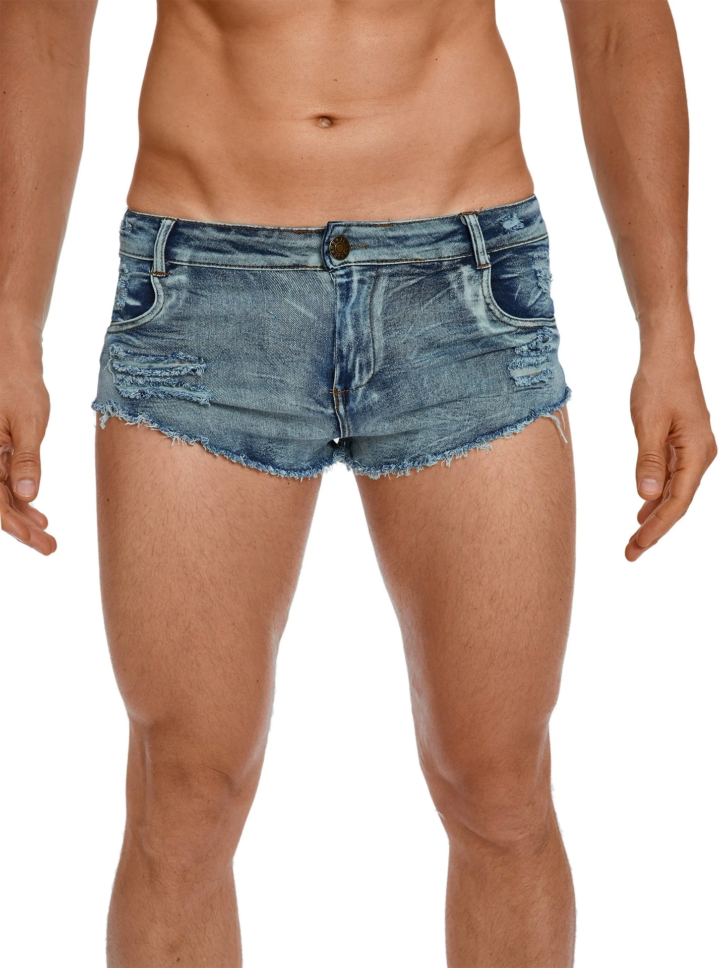 Pantalones Cortos de Mezclilla - Jeans Pants Fashion Men reseña y precio