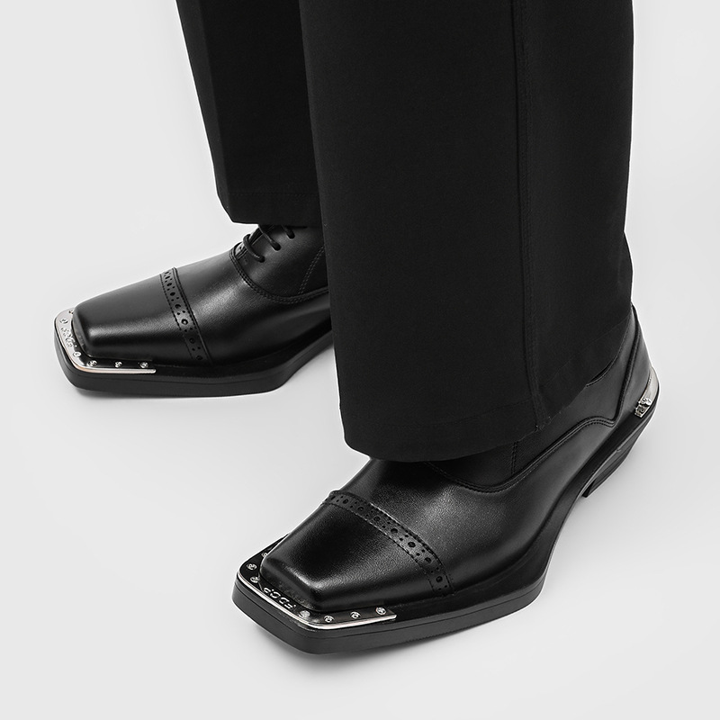 Zapatos brogue tallados de est - Oxford Shoes Brogue reseña y precio