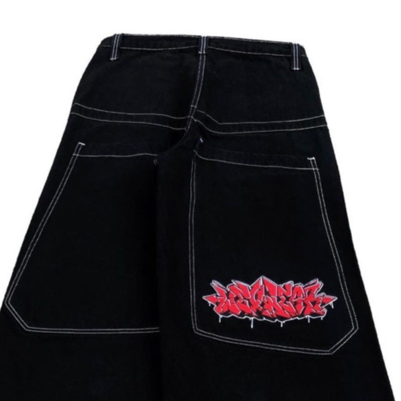 Pantalones Vaqueros Anchos de  - Jeans Pants Fashion Men reseña y precio