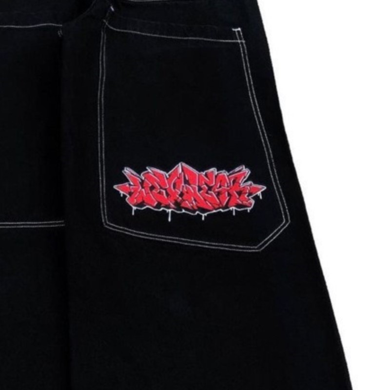 Pantalones Vaqueros Anchos de  - Jeans Pants Fashion Men reseña y precio