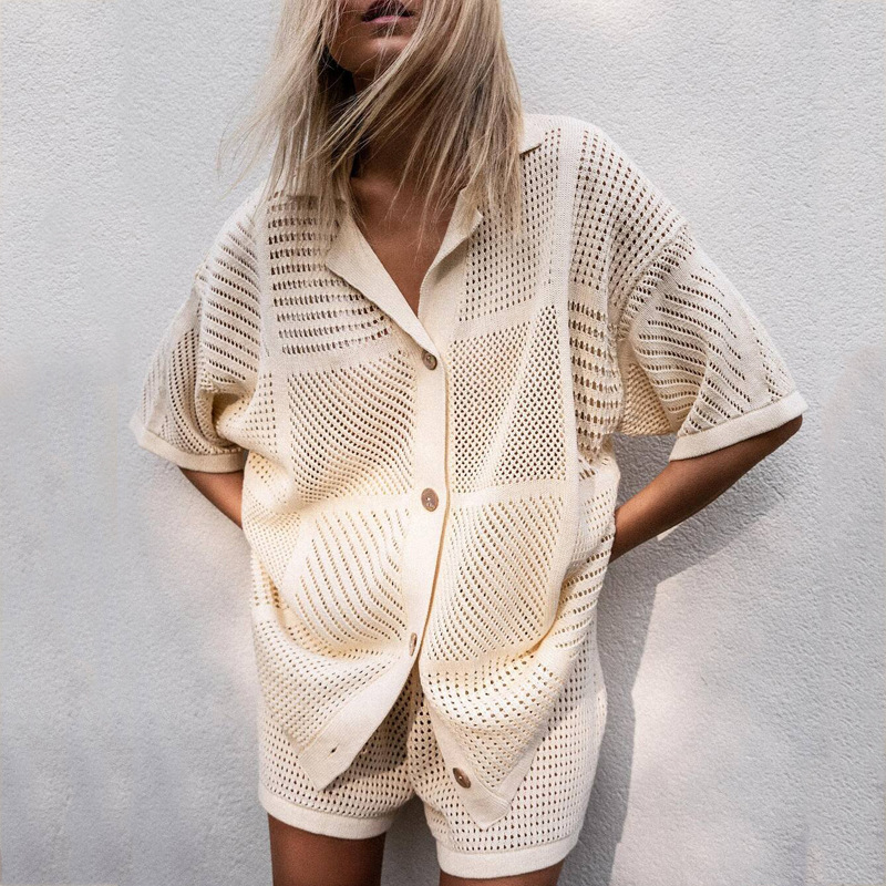 Conjunto de Tops de Punto Cala - Knitted Cardigan Men reseña y precio