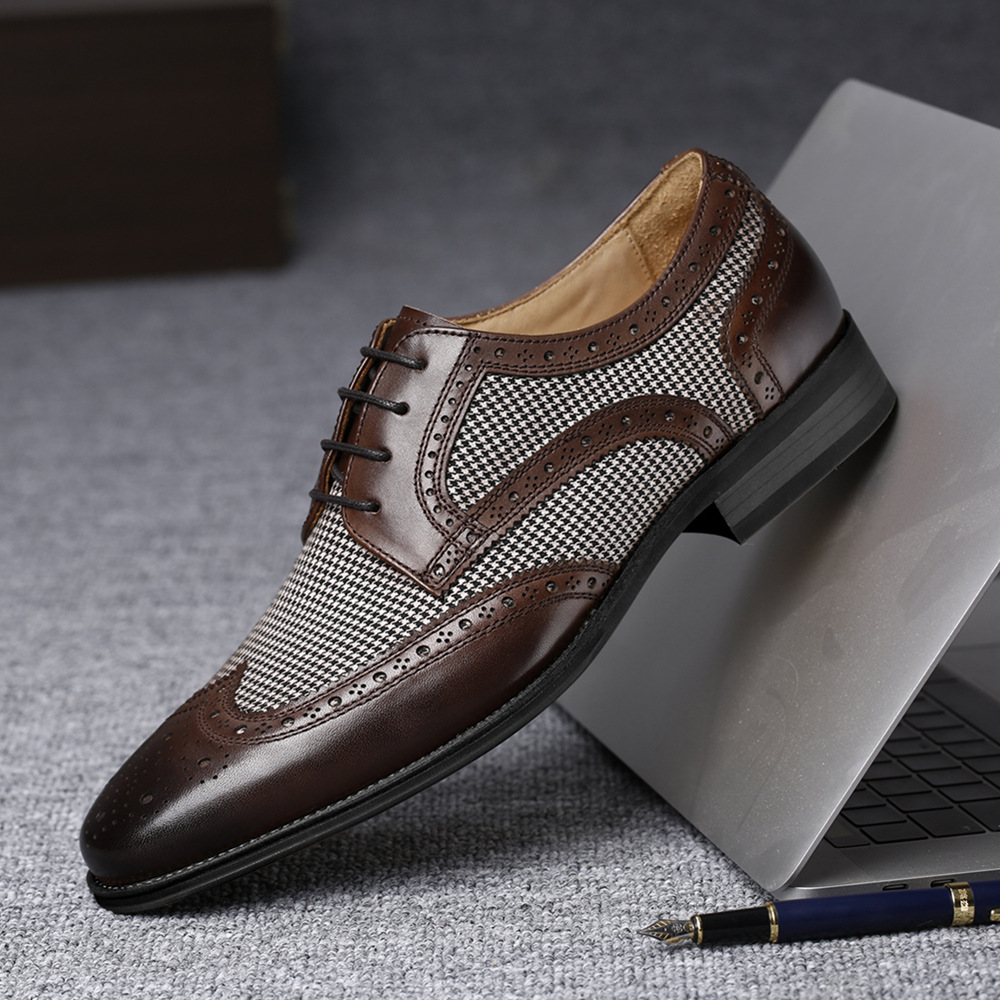 Zapatos de negocios Oxford par - Oxford Shoes Brogue reseña y precio