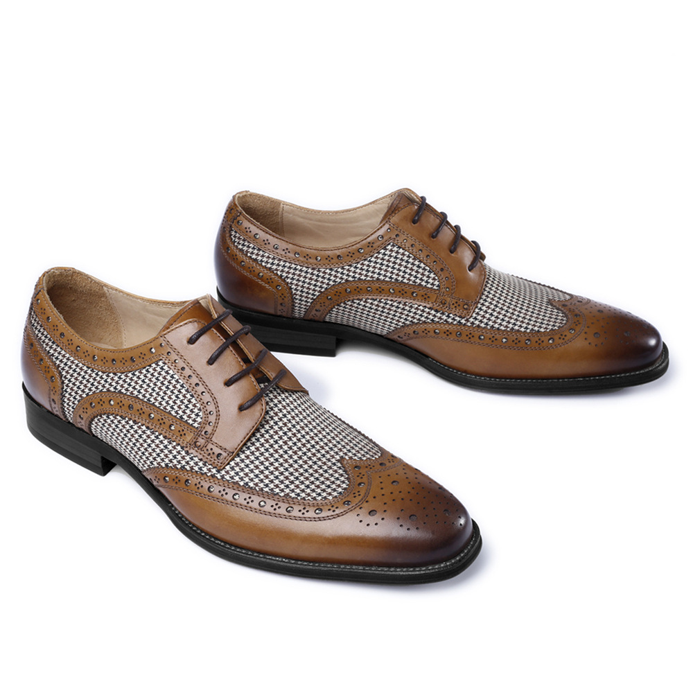 Zapatos de negocios Oxford par - Oxford Shoes Brogue reseña y precio