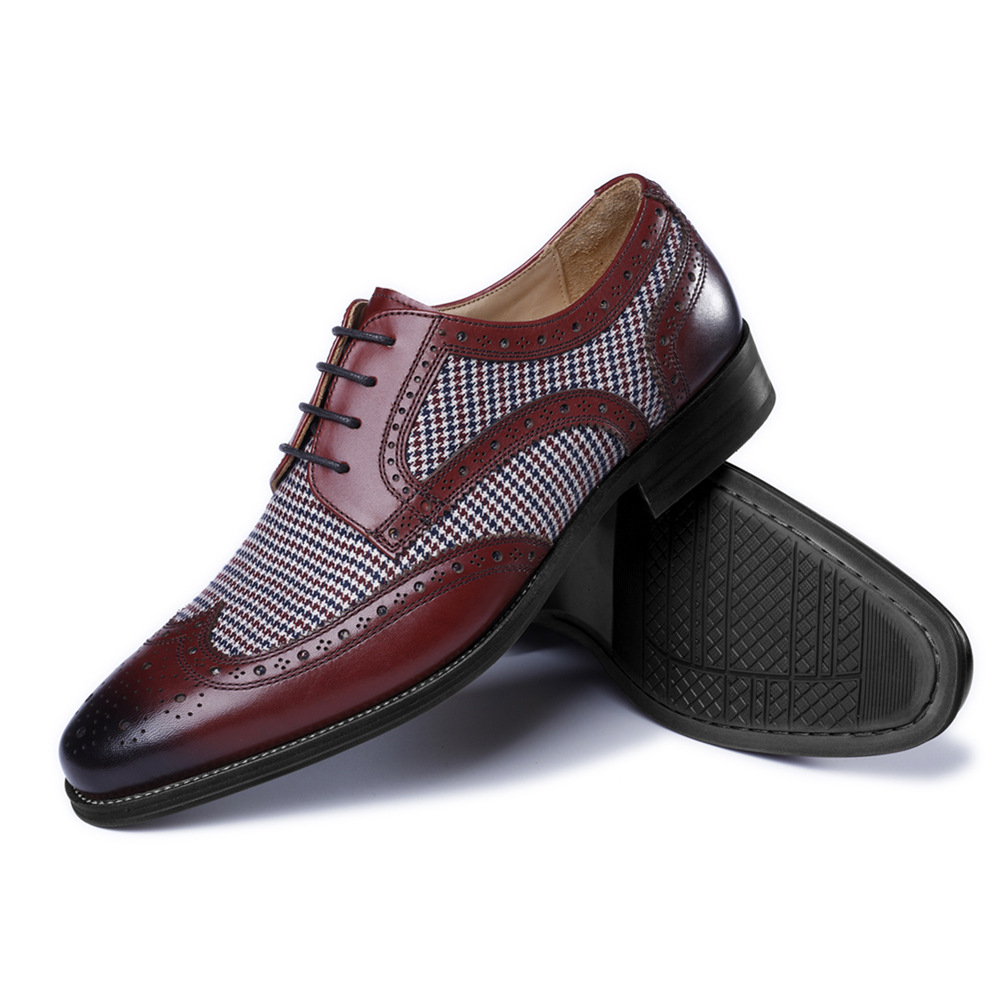 Zapatos de negocios Oxford par - Oxford Shoes Brogue reseña y precio