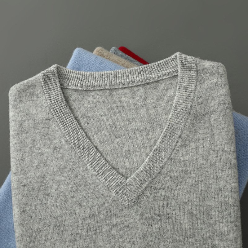 Suéter de Cachemira para Hombr - Knitted Cardigan Men reseña y precio
