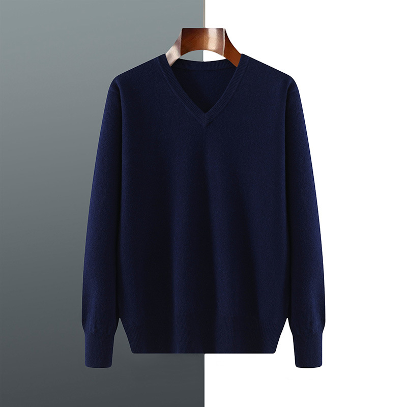 Suéter de Cachemira para Hombr - Knitted Cardigan Men reseña y precio