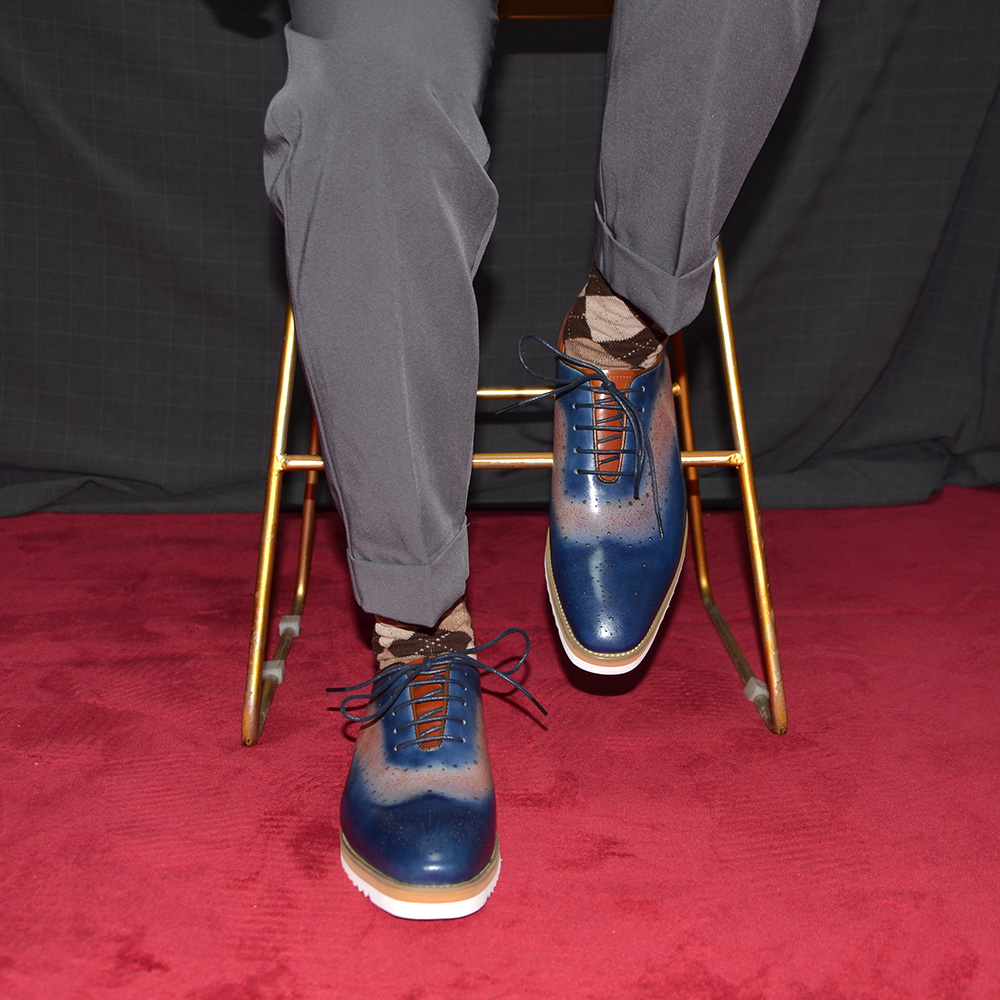 Zapatos Oxford de Lujo con Pun - Oxford Shoes Brogue reseña y precio